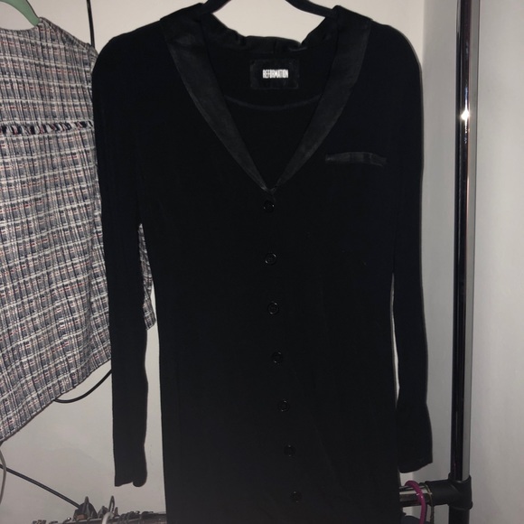 Reformation tuxedo dress - Picture 4 of 5